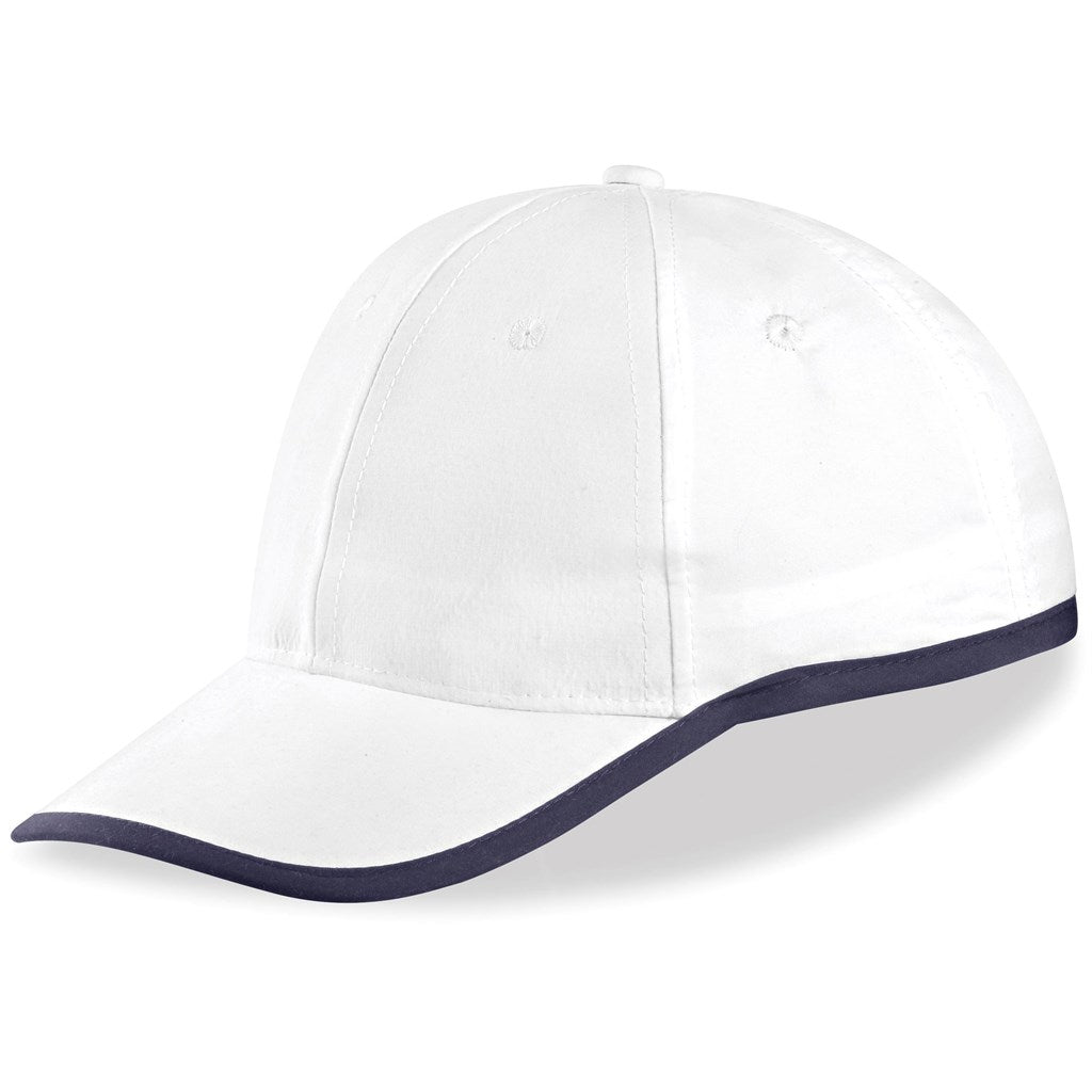 New Jersey Cap - 6 Panel WHITE