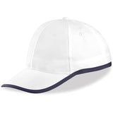 New Jersey Cap - 6 Panel WHITE