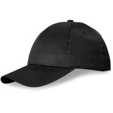 Detroit Cap - 6 Panel BLACK