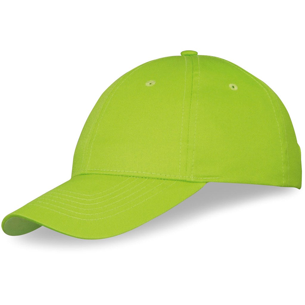 Detroit Cap - 6 Panel LIME