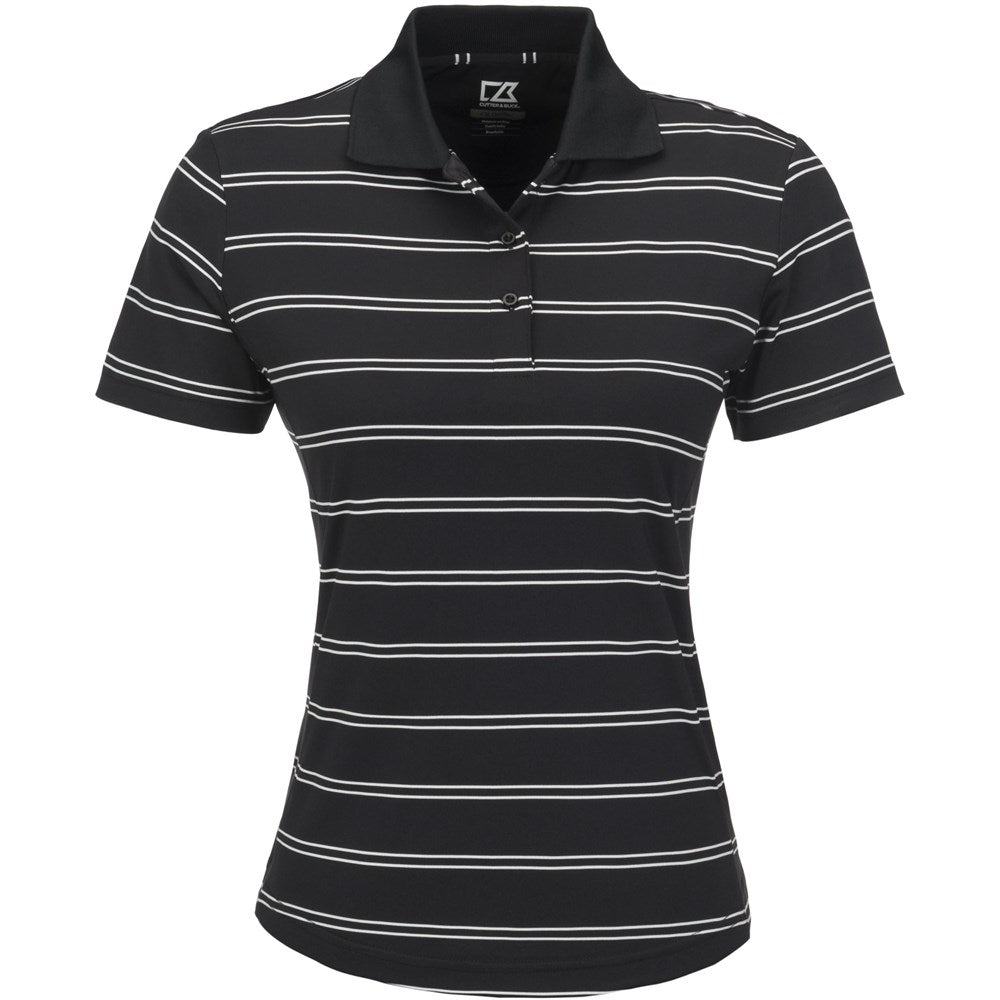 Ladies Hawthorne Golf Shirt - Black BLACK