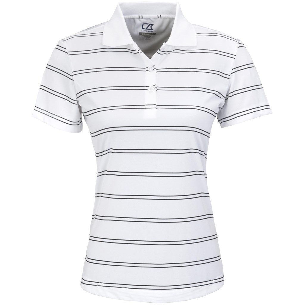 Ladies Hawthorne Golf Shirt - White WHITE