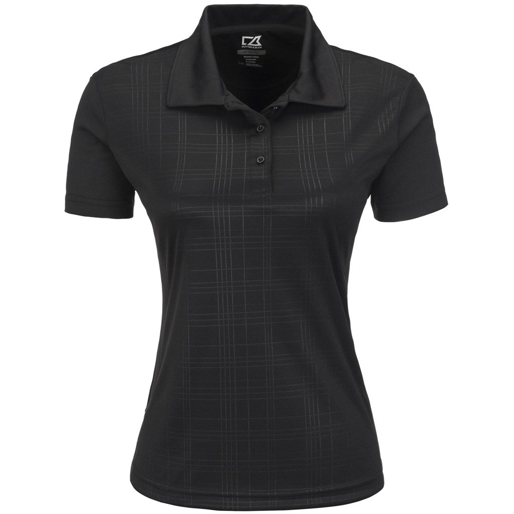 Ladies Sullivan Golf Shirt - Black BLACK