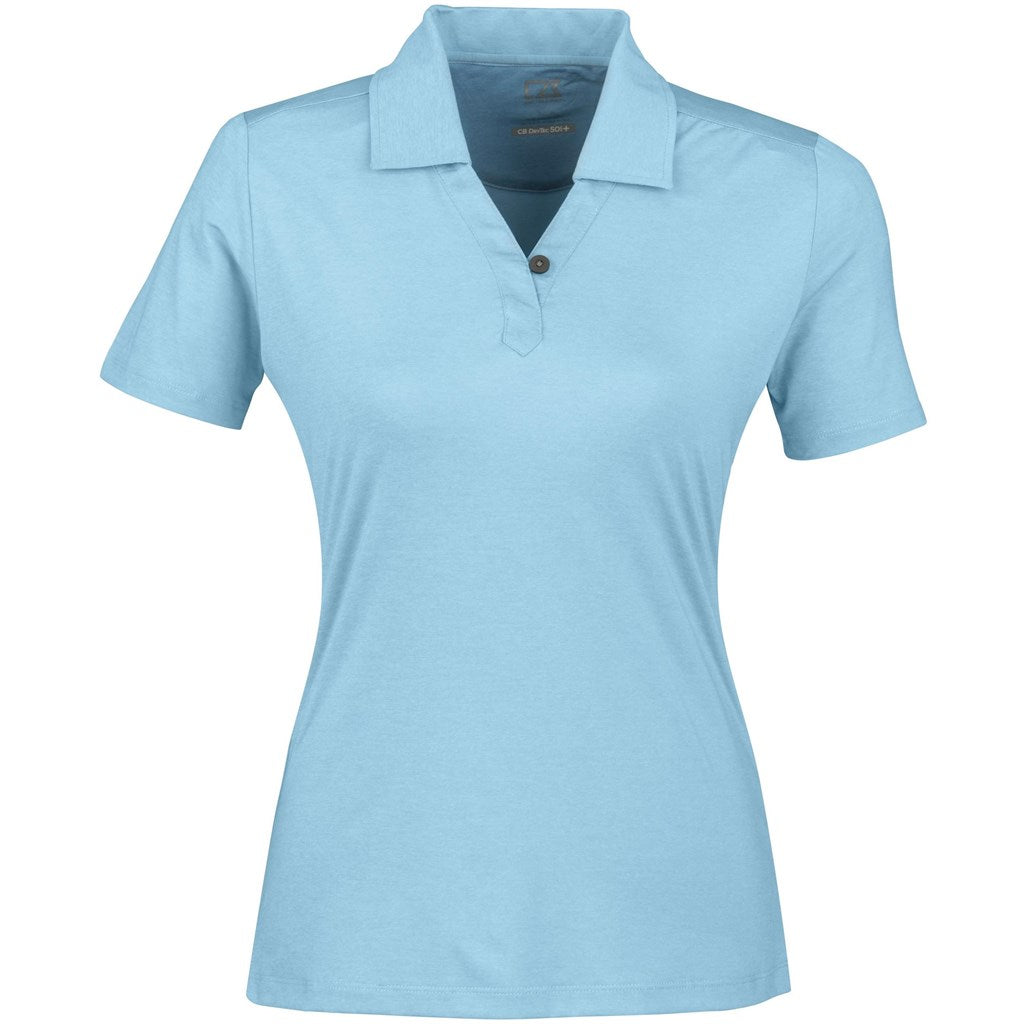 Ladies Golf Shirt - Light Blue LIGHT BLUE