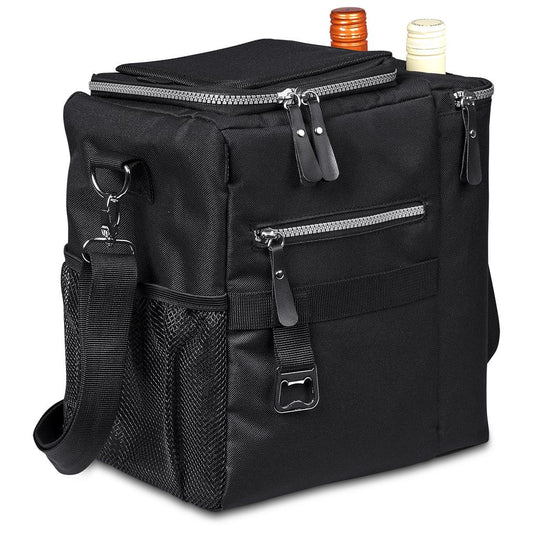 Serendipio Quivera Wine & 16-Can Cooler BLACK