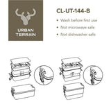 Urban Terrain Lakeside Double Layer Lunch Box & Cutlery Set