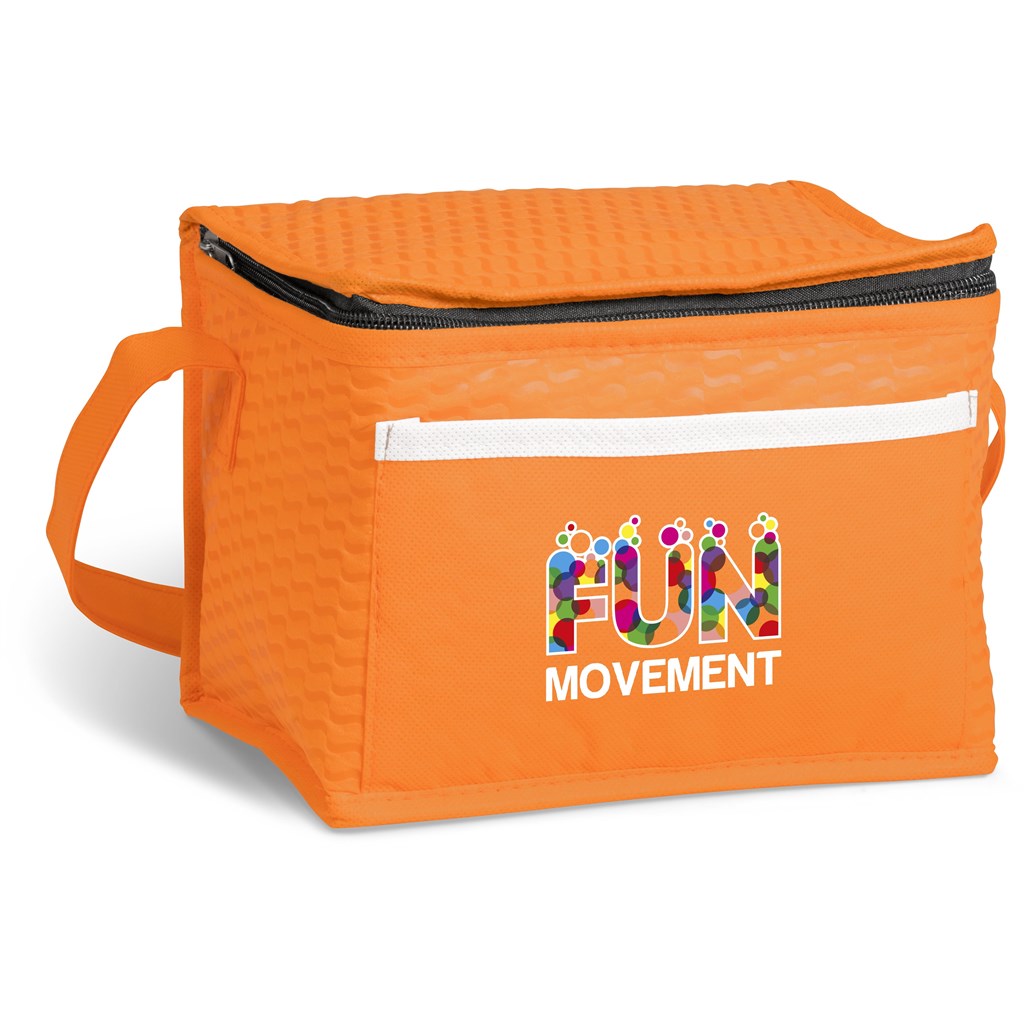 Brighton Non-Woven 6-Can Cooler ORANGE