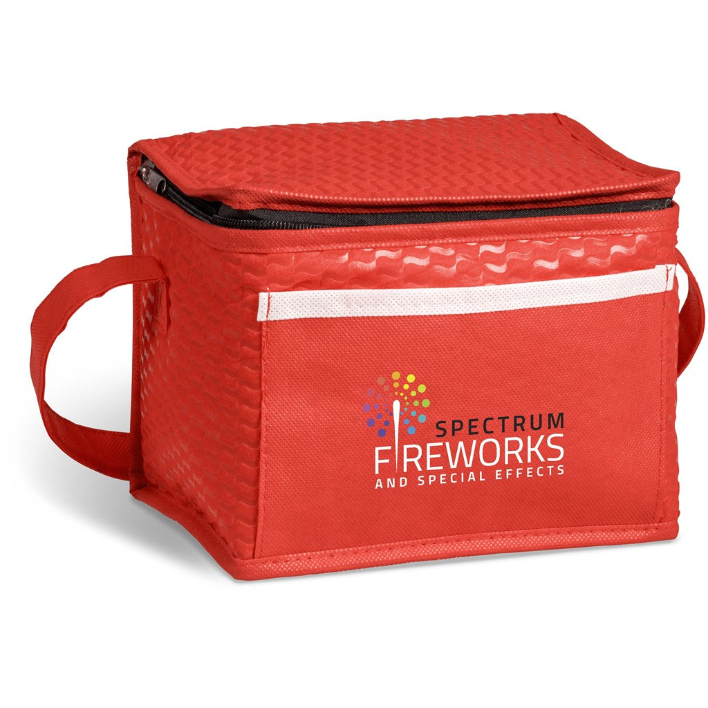 Brighton Non-Woven 6-Can Cooler RED