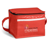 Brighton Non-Woven 6-Can Cooler RED