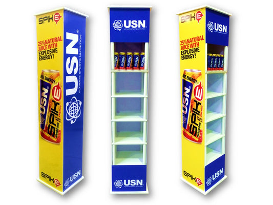 CUSTOM Modular FSU’s (Freestanding Units) with Melamine Shelf / size and shelving levels customisable