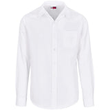 Mens Long Sleeve Oxford Shirt WHITE