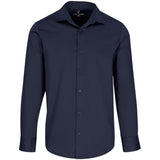 Mens Long Sleeve Alex Varga Opus Stretch Shirt NAVY