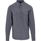 Mens Long Sleeve Sorrento Shirt CHARCOAL