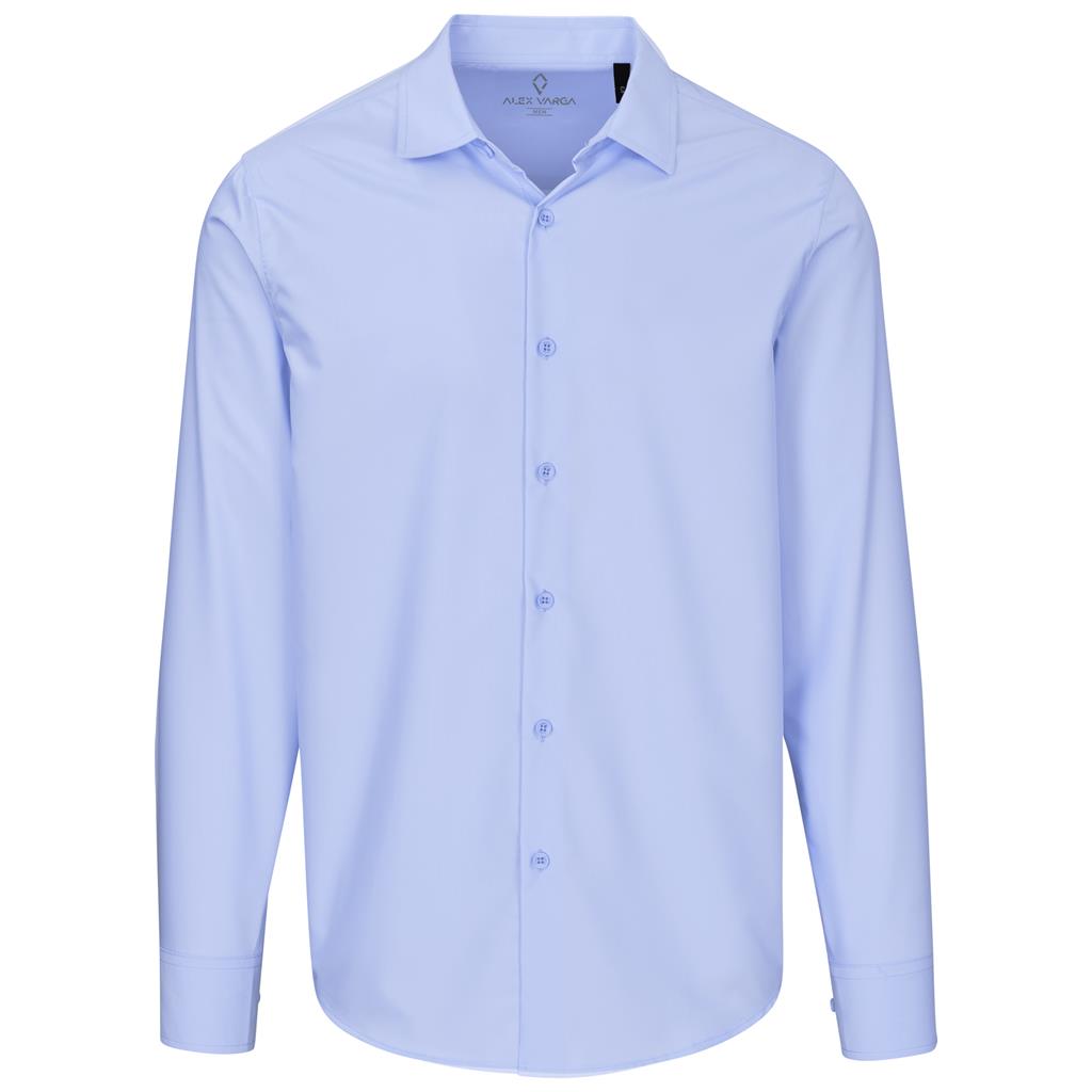 Mens Long Sleeve Alex Varga Hallstatt Shirt LIGHT BLUE