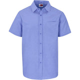 Mens Short Sleeve Oxford Shirt SKY BLUE