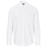 Mens Long Sleeve Sheffield Stretch Shirt WHITE