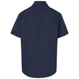 Mens Short Sleeve Cotton Twill Moderna Shirt