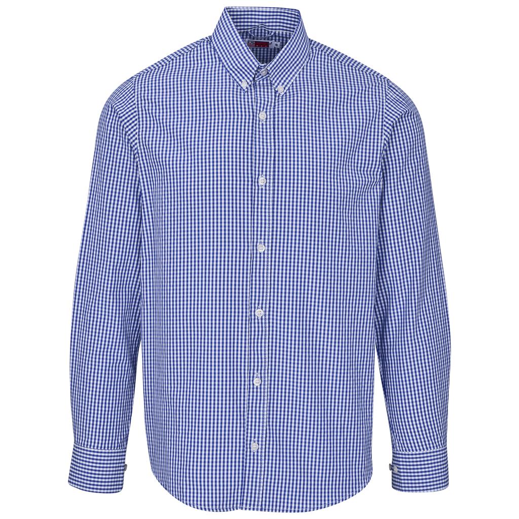 Mens Long Sleeve Ashford Shirt BLUE