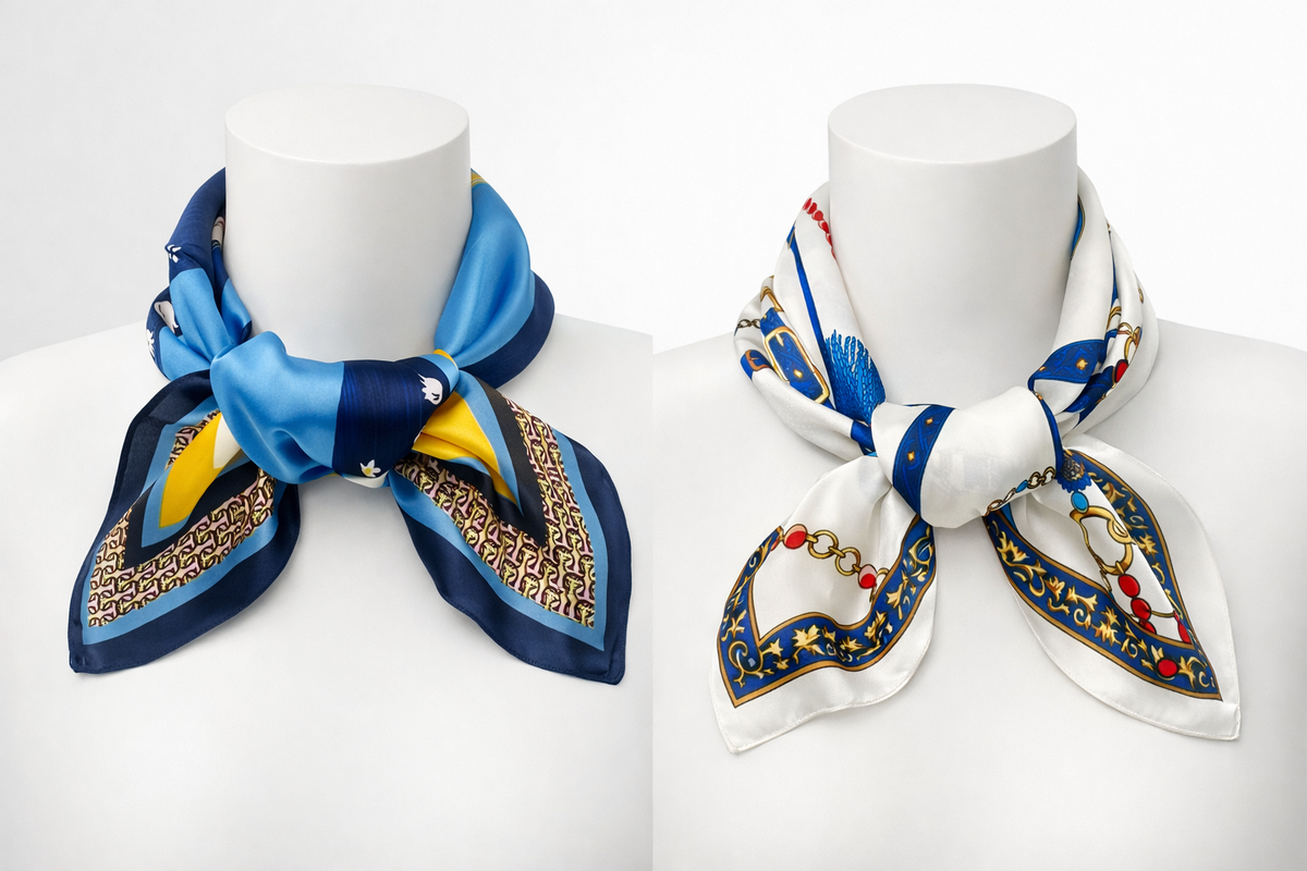 Satin Scarfs - 60cm x 60cm