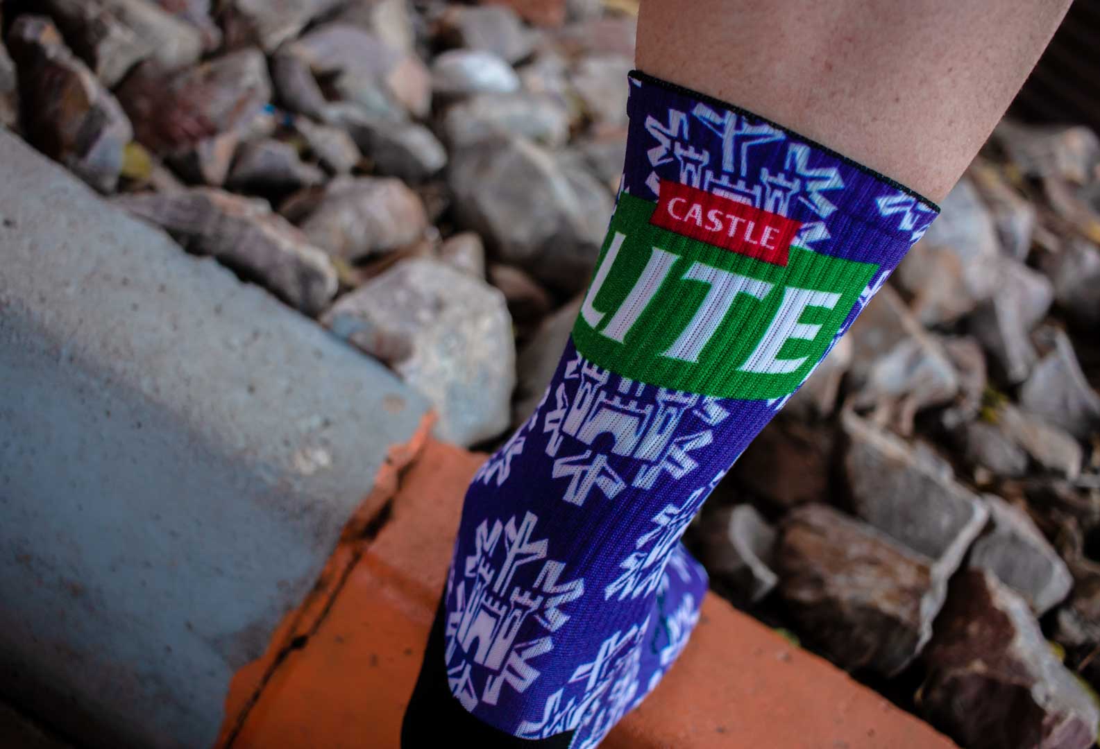 Premium Branded Crew Socks
