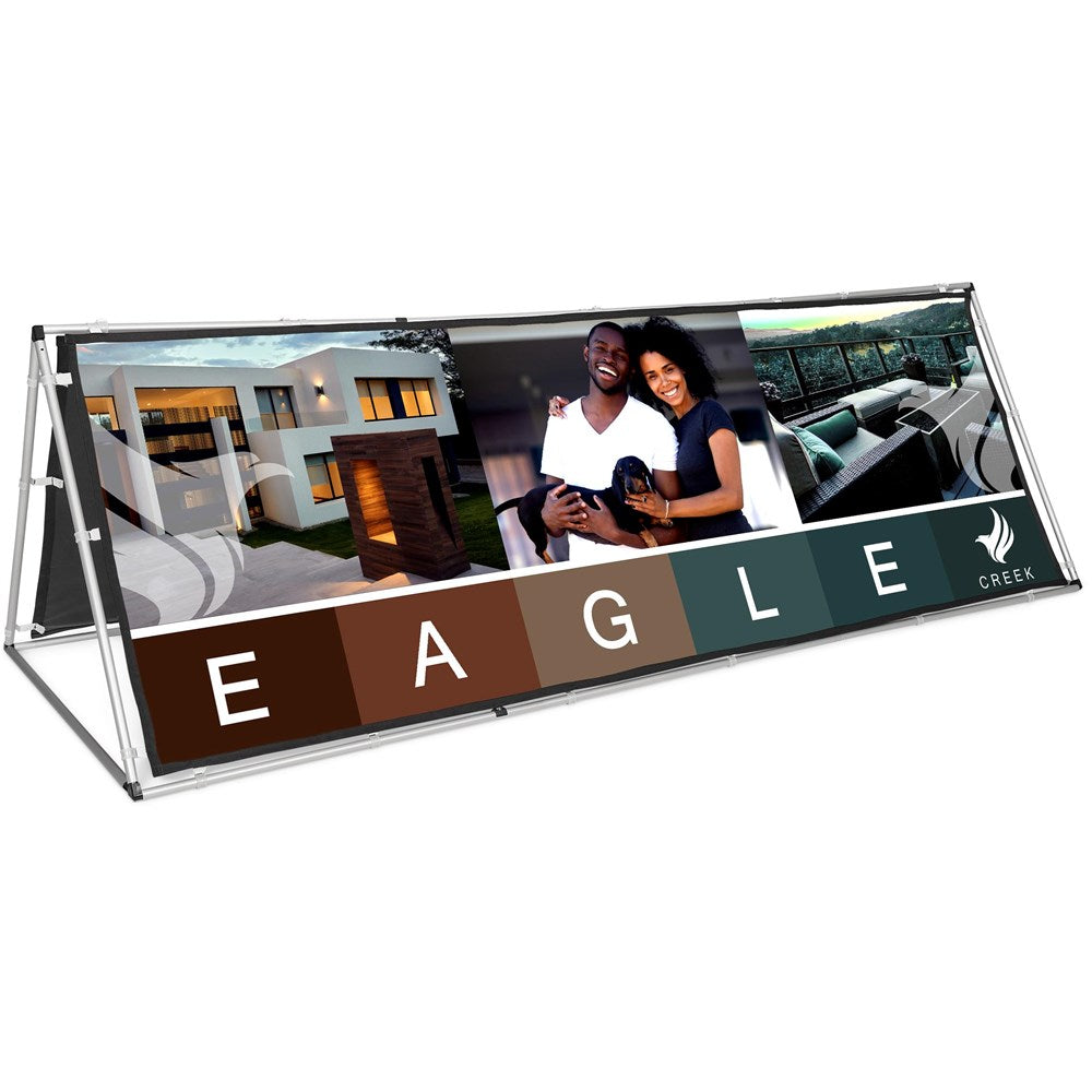 Fade Resistant A-Frame with Fabric Print 3m x 1m Default Title