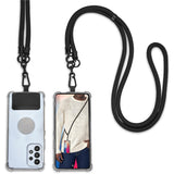 Altitude Trixie Crossbody Phone Strap in Pouch BLACK