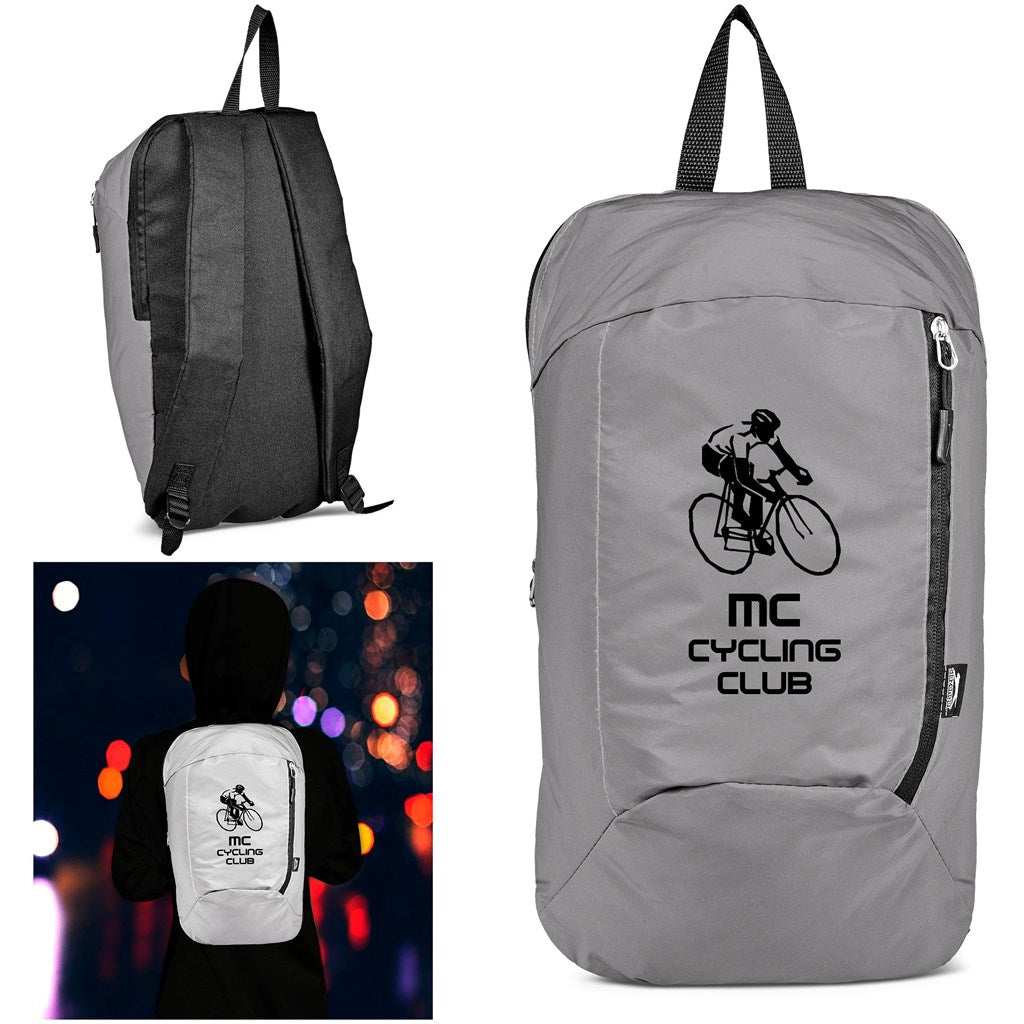 Slazenger Olympia Reflective Backpack GREY