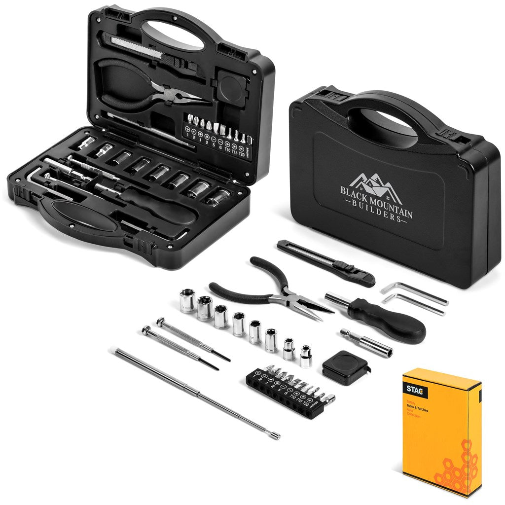 Stac 28-Piece Tool Set BLACK