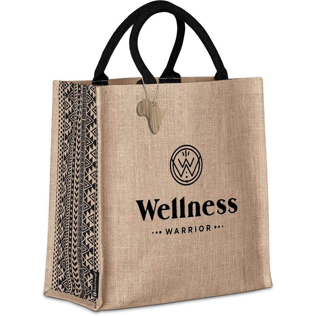 Andy Cartwright Symmetry Jute Tote NATURAL