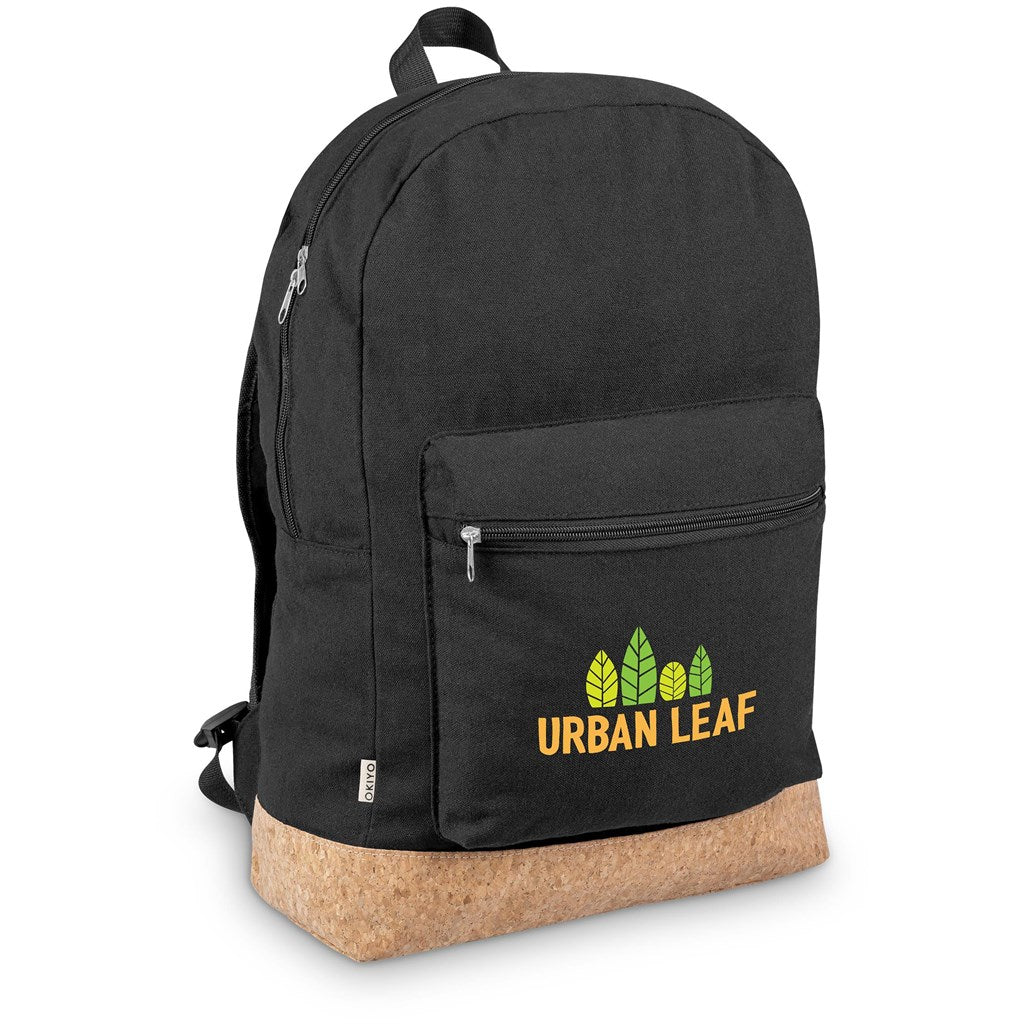 Okiyo Koruku Cork Backpack BLACK