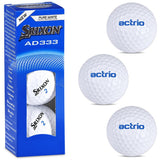 Srixon AD333 Golf Balls Sleeve of 3
