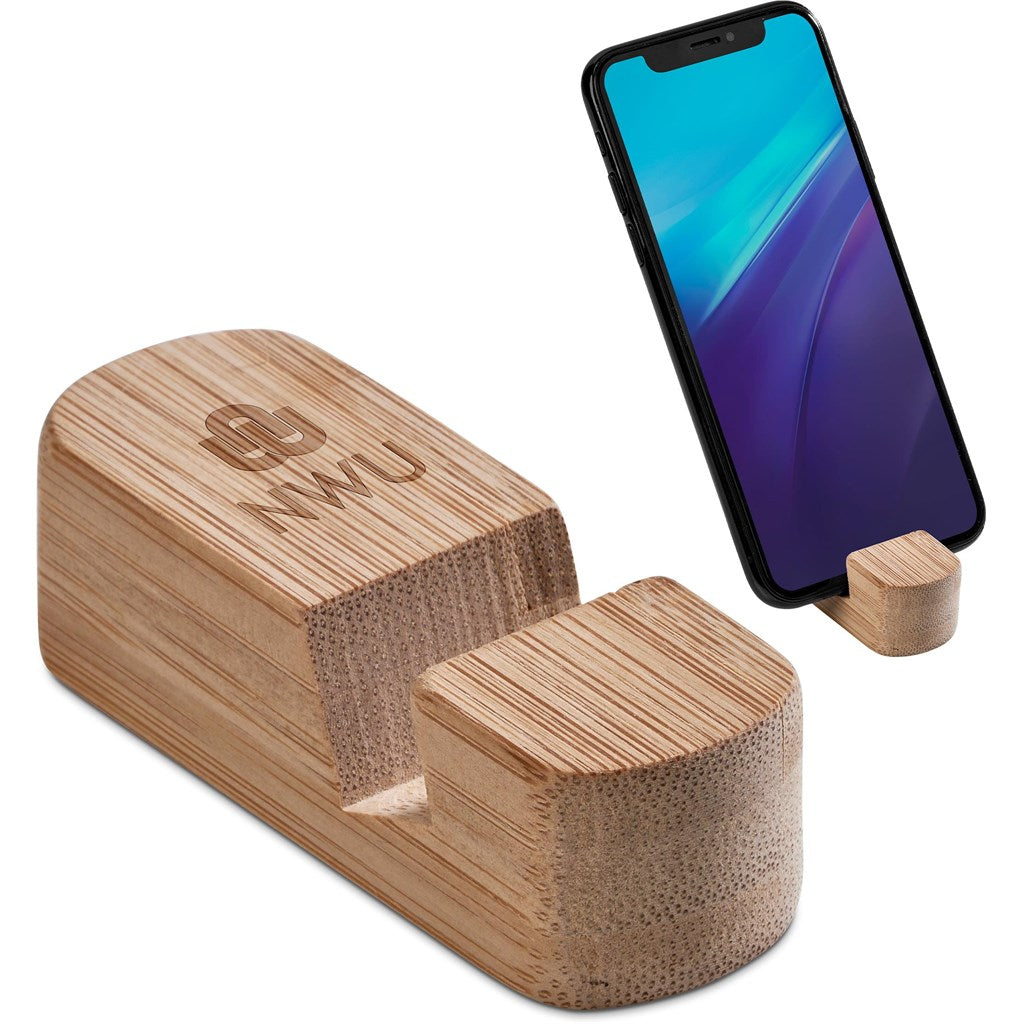 Okiyo Kiki Bamboo Phone Stand NATURAL