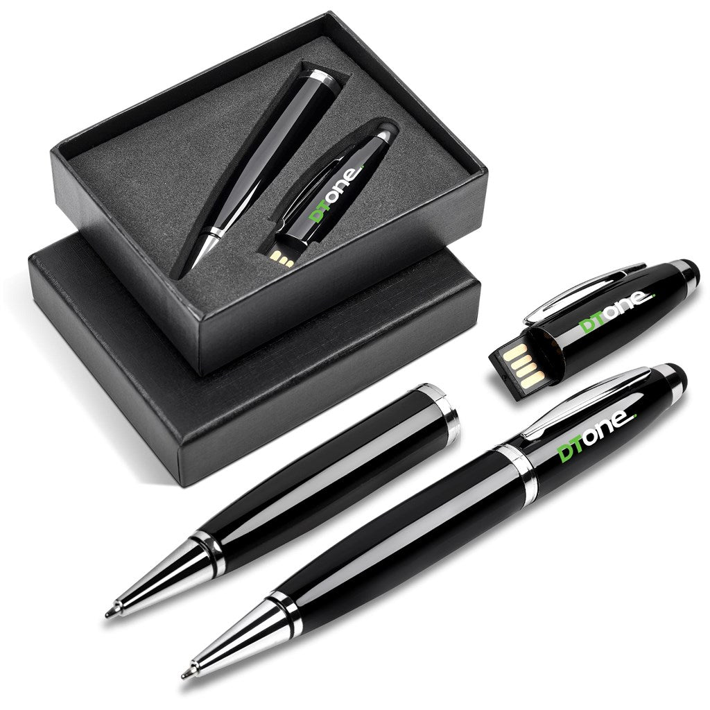 Carnegie Flash Drive Pen - 16GB BLACK