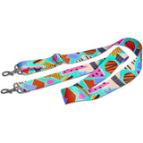 Pre-Printed Sample Hoppla Glamazon Polyester Bag Strap BLACK