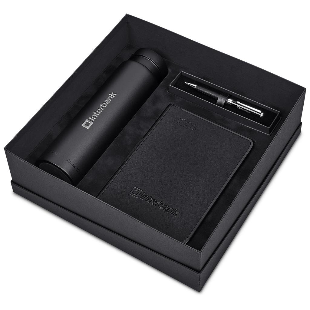 Alex Varga Tenacitas Diary Gift Set BLACK