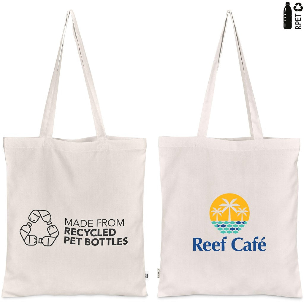 Okiyo Kenko Recycled PET Shopper NATURAL