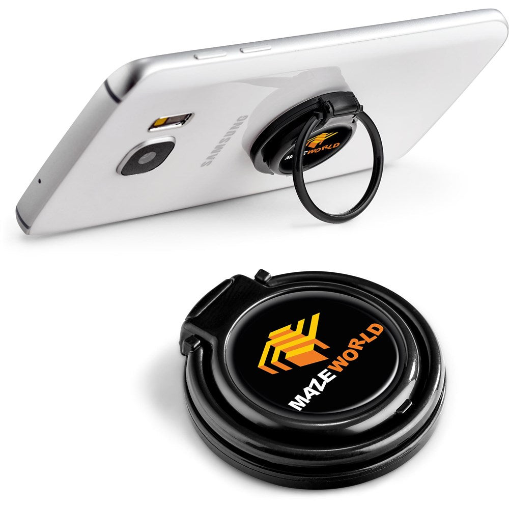 Altitude Hoopla Ring Grip & Phone Stand BLACK