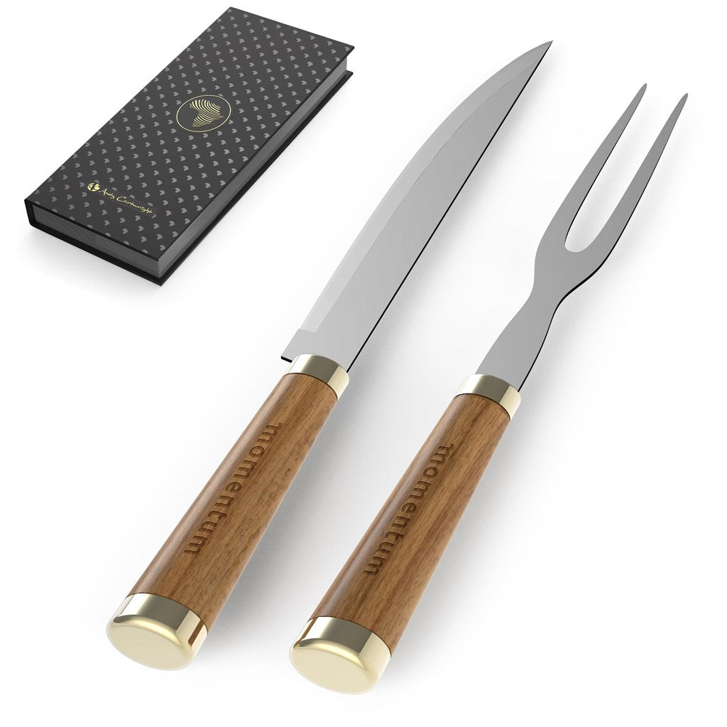 Andy Cartwright Afrique Dusk Carving Set GOLD