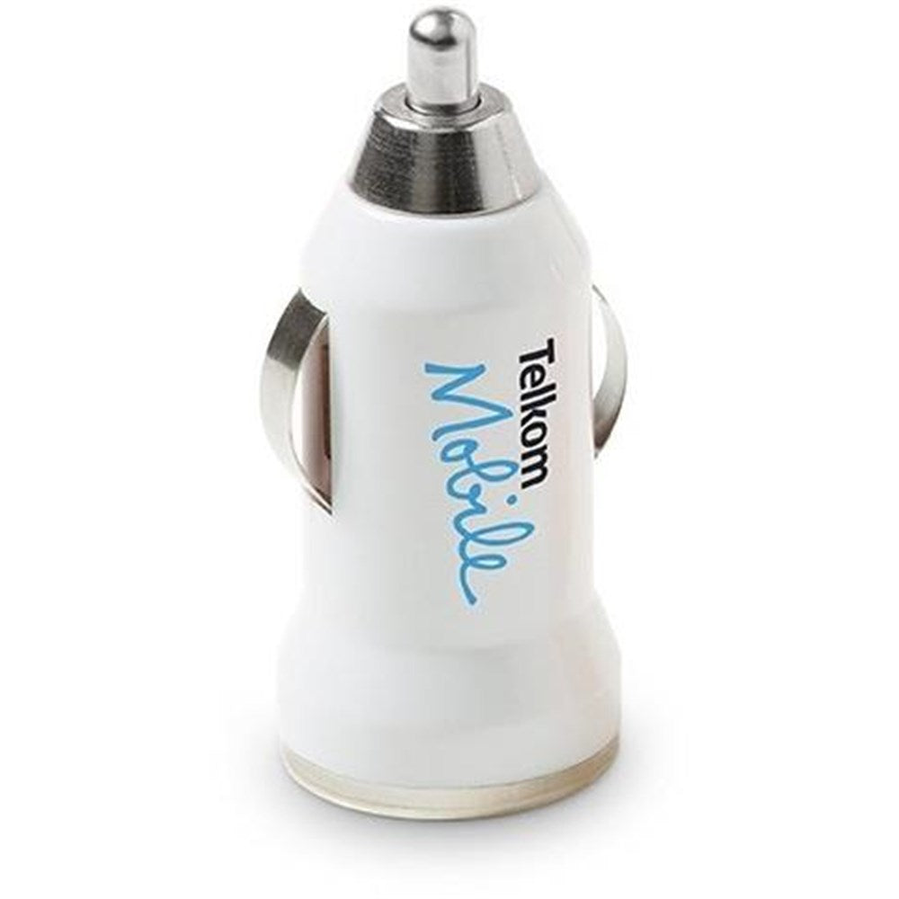 Altitude Circuit USB Car Charger SOLID WHITE