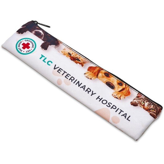 Pre-Production Sample Hoppla Scrawl Pencil Case RED
