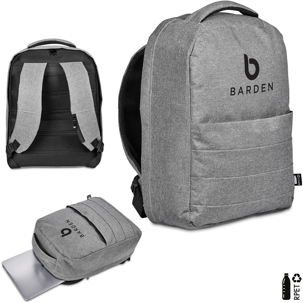 Swiss Cougar Tallinn Anti-Theft Recycled PET Laptop Backpack Default Title GREY
