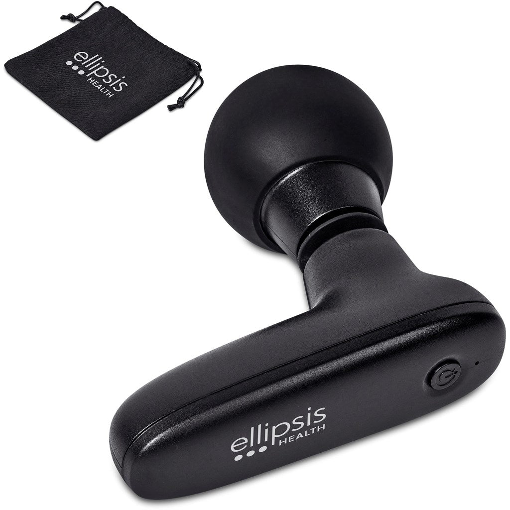 Eva & Elm Stress-Free Mini Massage Gun BLACK
