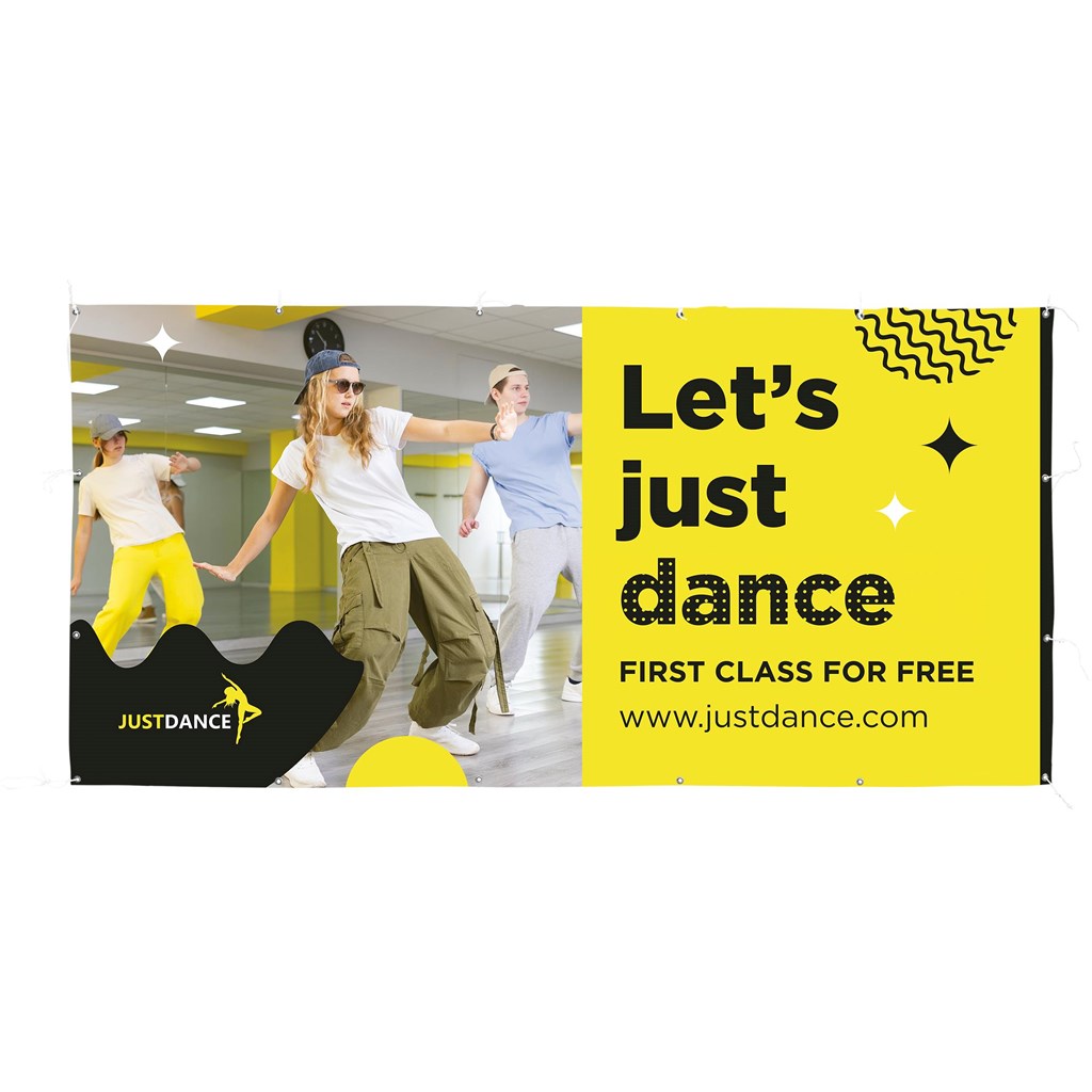 PVC Banner 2.45m x 1.2m Default Title