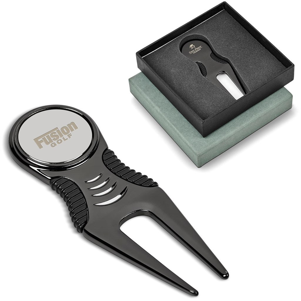 Gary Player Ace Divot Tool GUN METAL