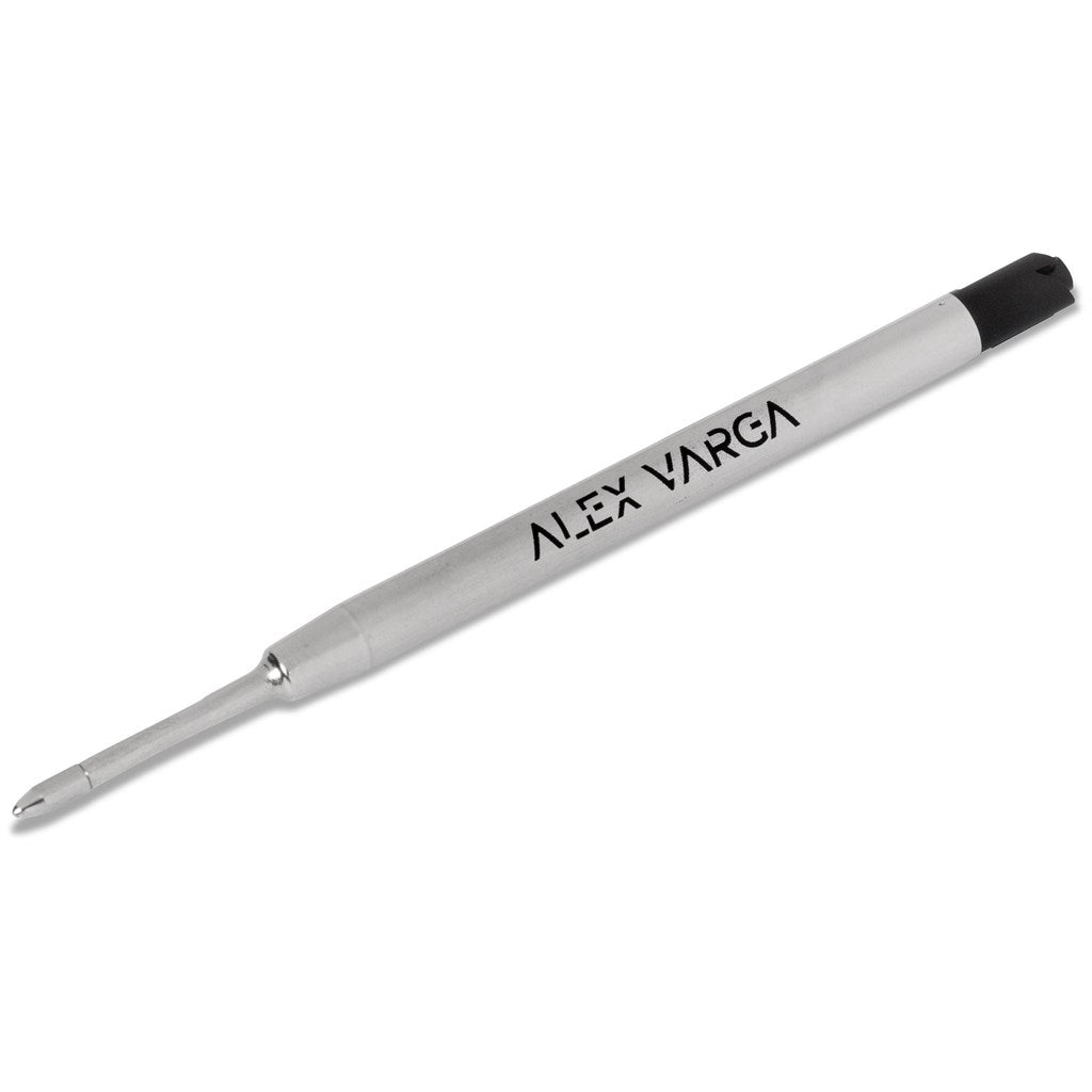 Alex Varga Super Metal Ball Pen - Refill BLACK