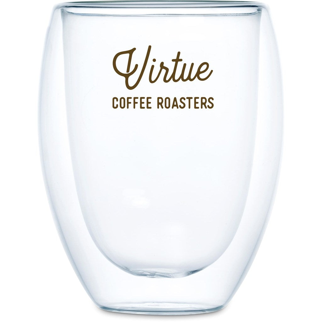 Serendipio Lorenzo Glass Double-Wall Cup - 350ml TRANSPARENT