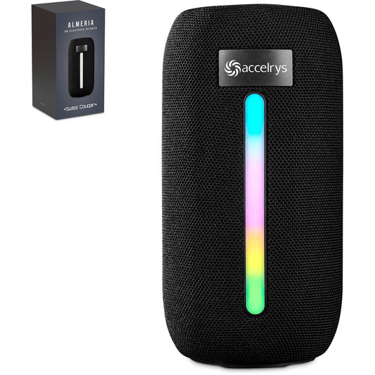 Swiss Cougar Almeria 8W Bluetooth Speaker Default Title BLACK