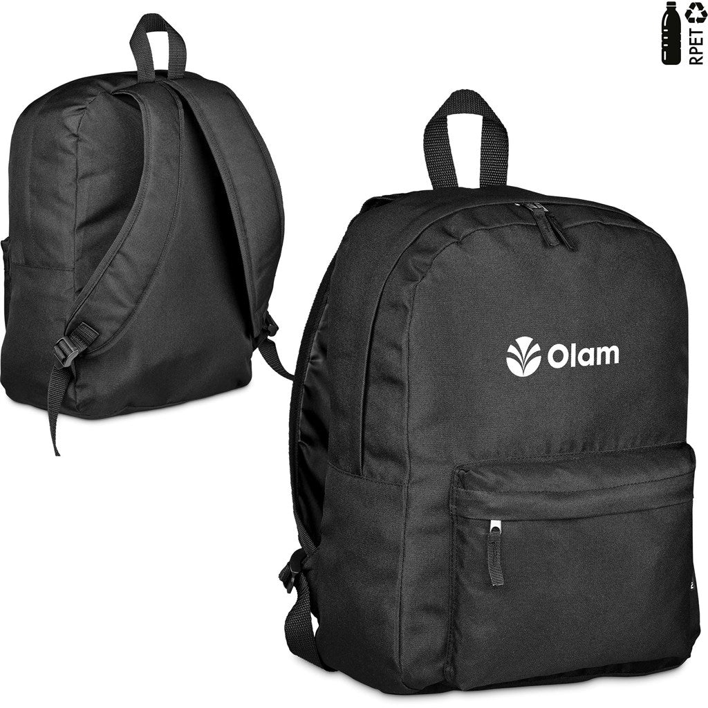Altitude Econoca Recycled PET Backpack BLACK