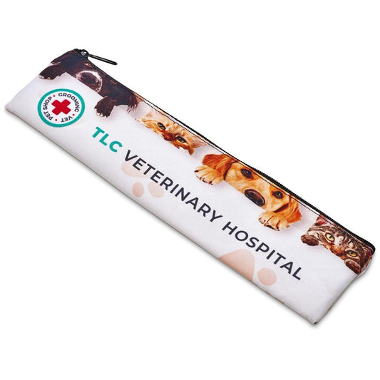 Pre-Printed Sample Hoppla Scrawl Pencil Case BLACK