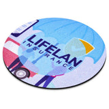 Pre-Printed Sample Hoppla Cuppa Neoprene Car Cup Coaster SOLID WHITE